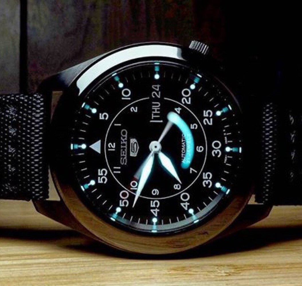 Watch Crystal Only for Seiko 5 SNK Double Dome Sapphire Crystal – 30mm – CT063