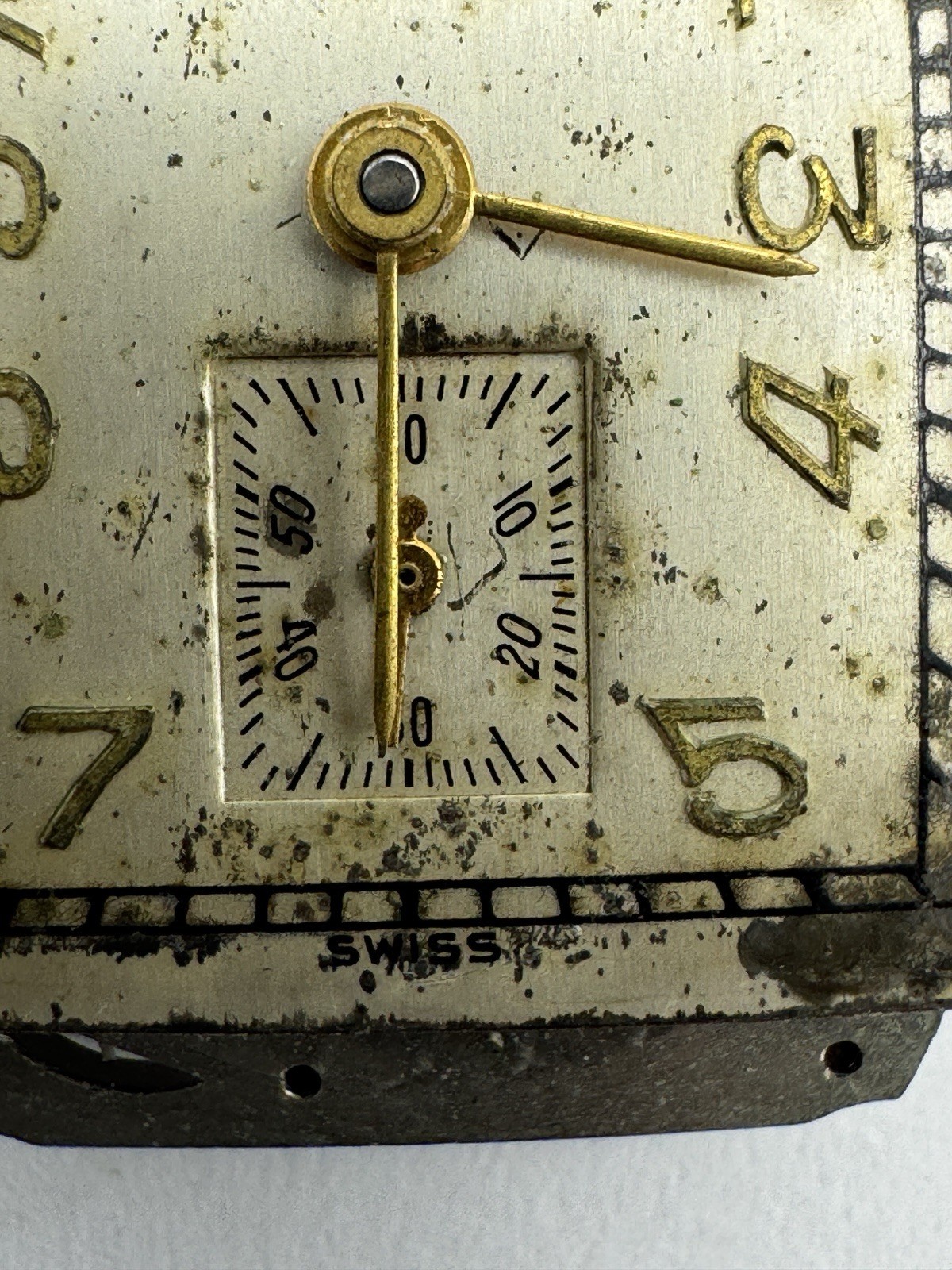 Vintage Longines Cal 9L Mens Wristwatch Movement – Runs