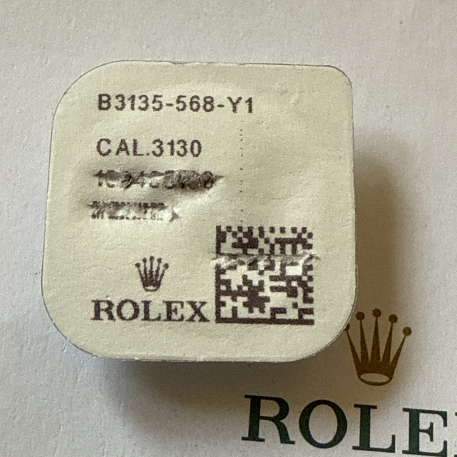 GENUINE Rolex 3135 568 Axle For Oscillating Weight New Factory Sealed