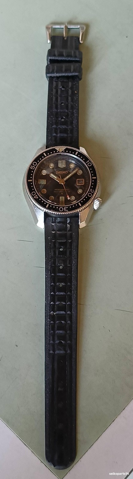 SEIKO CHOCO BAR STRAP ORIGINAL TO SEIKO DIVER VINTAGE 19mm 6217 6159 6215 6105