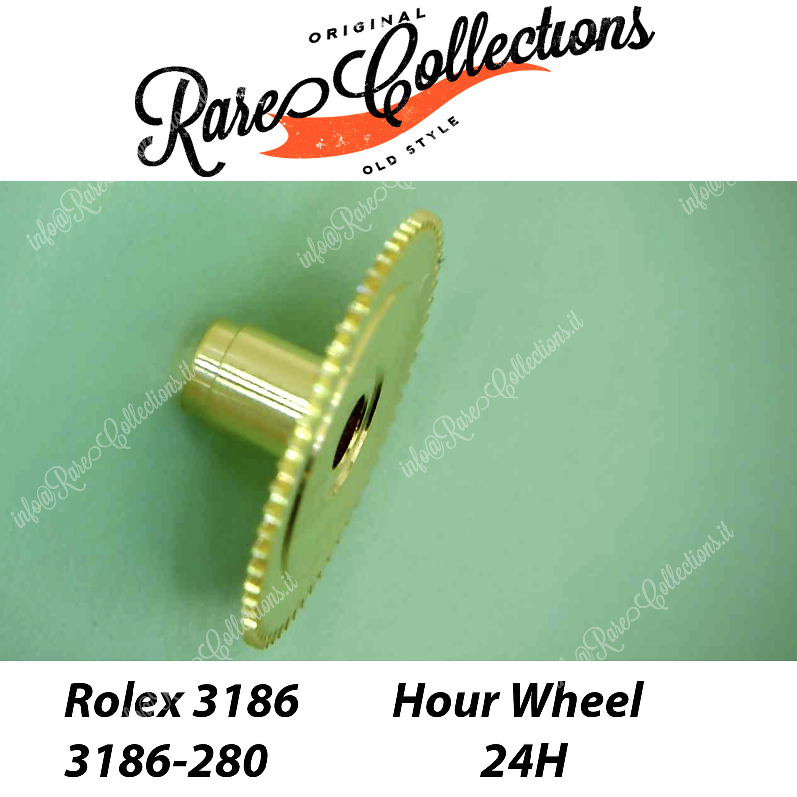 NEW New Rolex 3186-280 Hour Wheel GMT 24H Replacement Hours Wheel