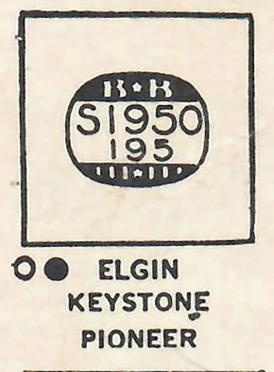ELGIN : 5510 & 5510A – Square 19.5mm x 19.5mm
