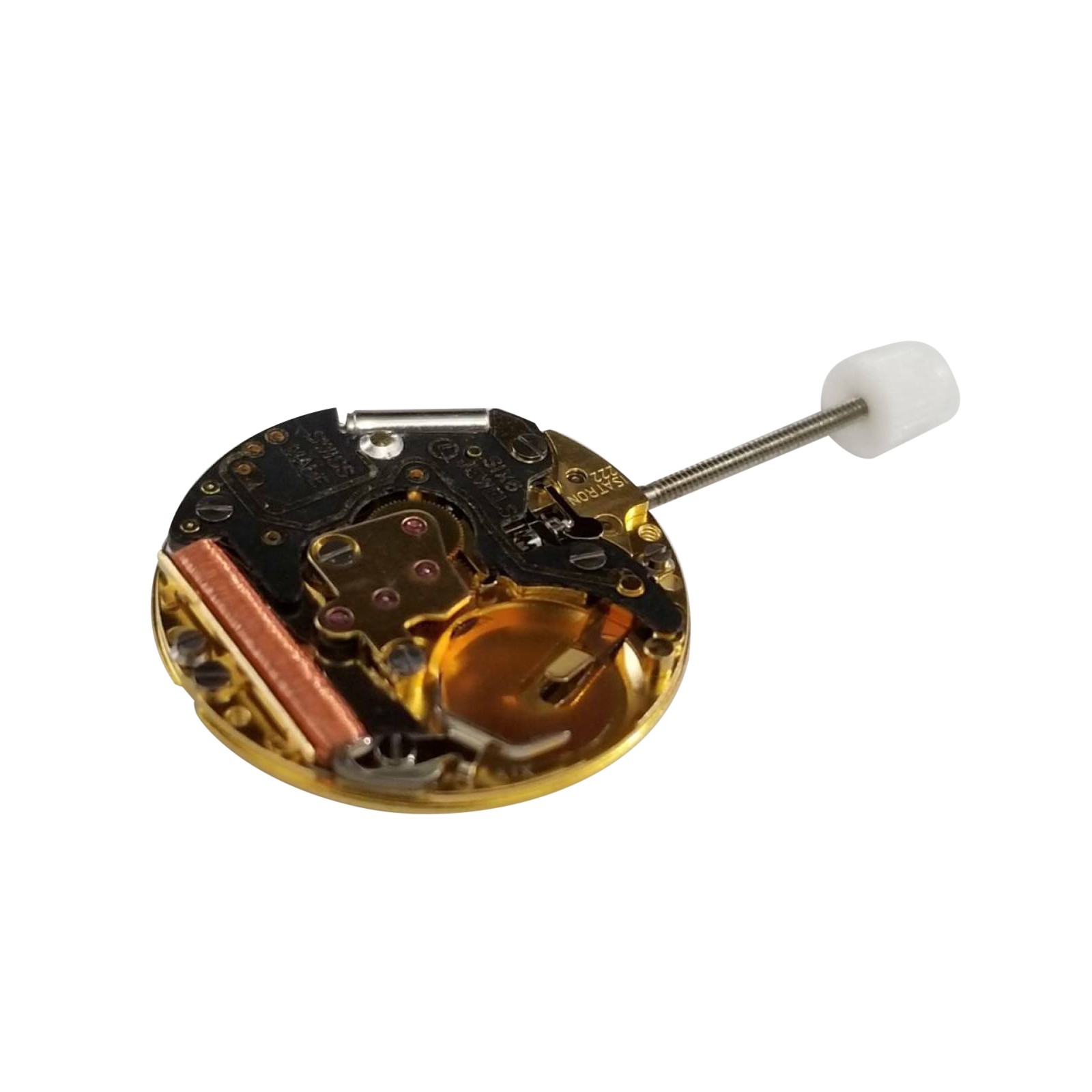 Date at 3 2 Hands Quartz Movement Watches Repair Parts Replaces for ISA 222 L