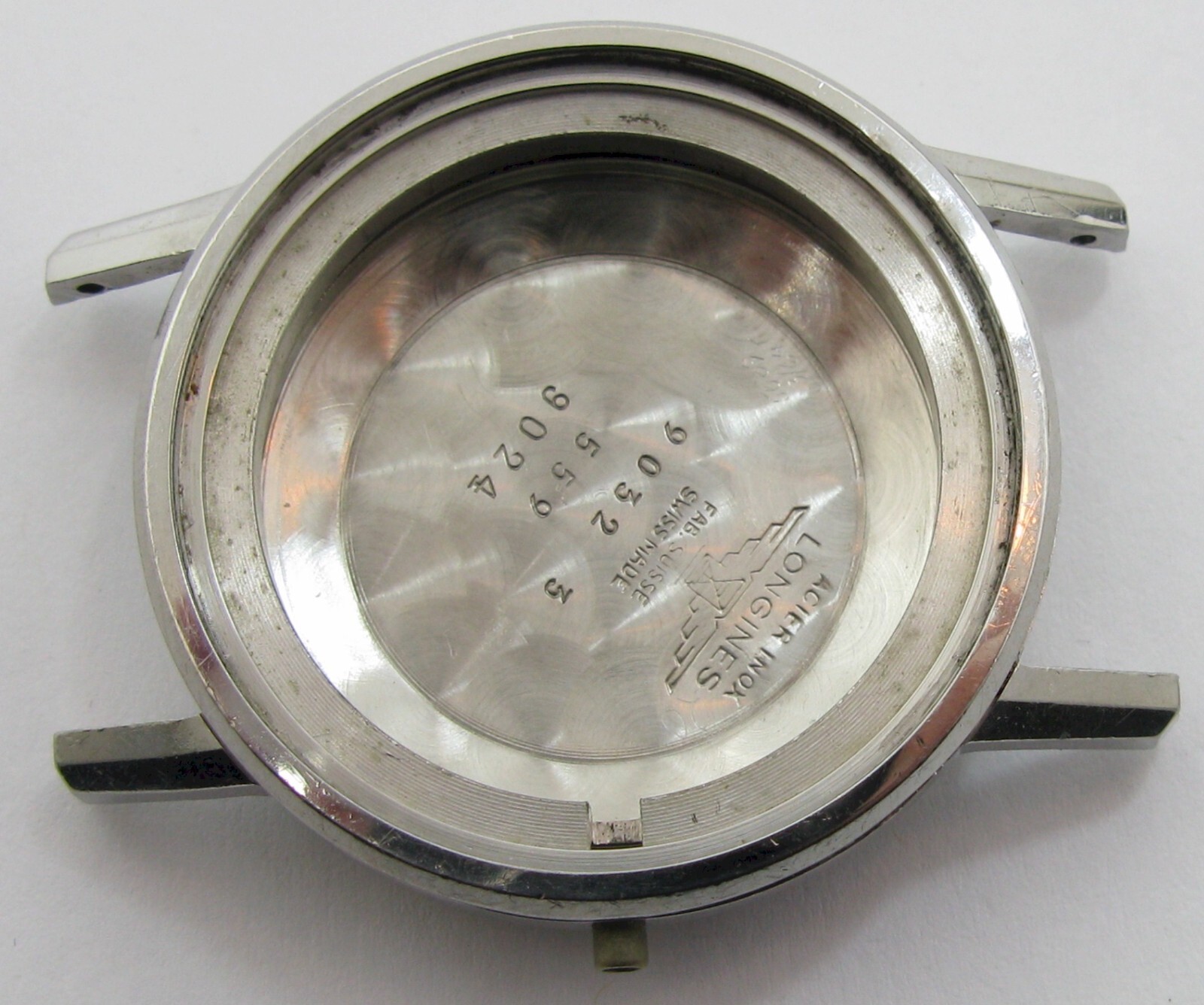 Longines Watch part complete case 9032 3 in stainless steel 35 mm