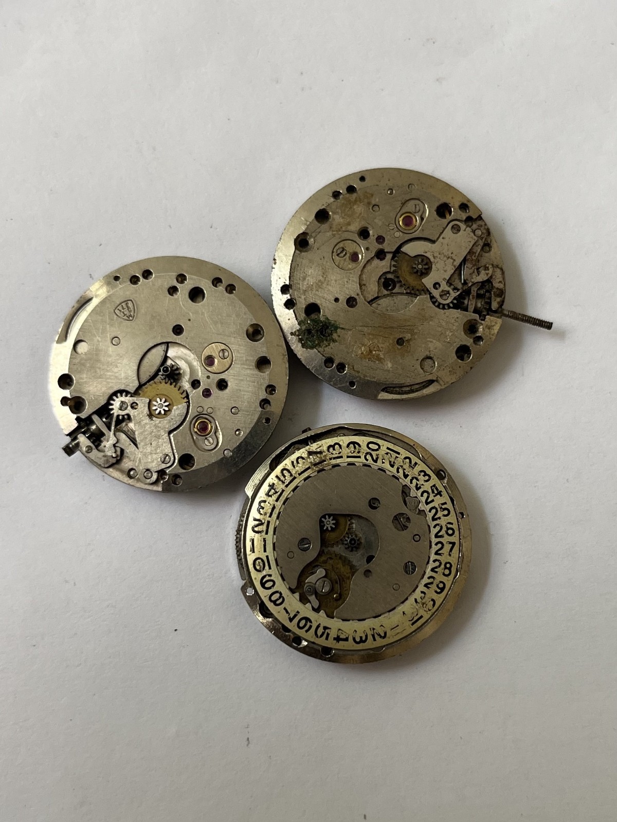 56x Swiss Watch Movements Lot AS FHF Ladies Gents Mixed Parts Repair Untested
