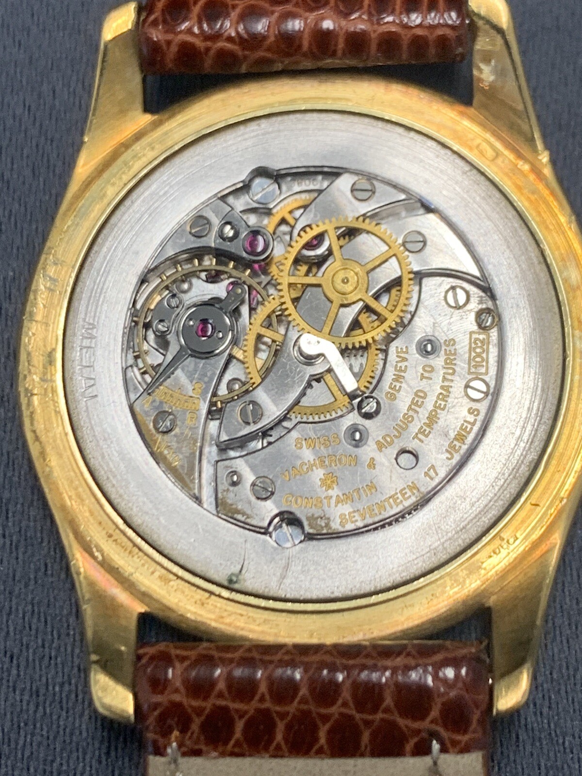 Rare Vacheron & Constantin 18k Men’s Watch, Mechanical, Coveted Cal. 1002