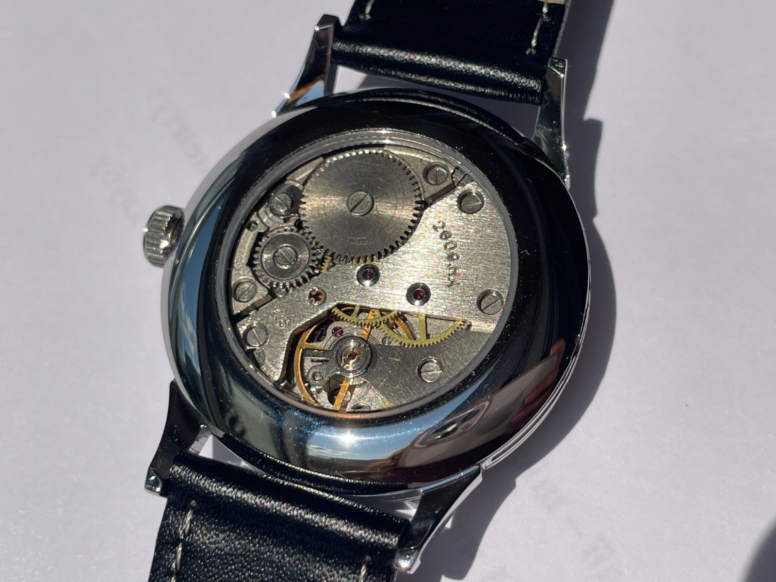 RAKETA ZERO 2609 HA mechanism USSR case steel MANS WRISTWATCH marriage new