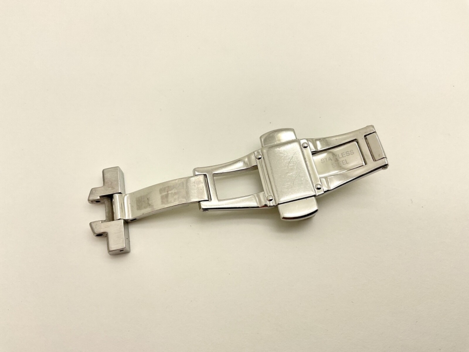 Bulova clasp 28B72 stainless steel 19mm