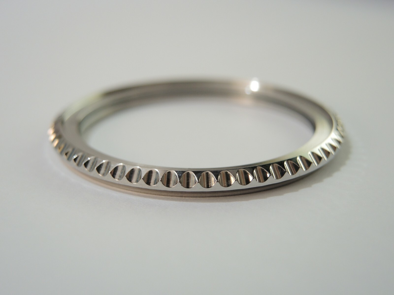NEW STAINLESS ROTATING BEZEL SUBSTYLE LARGE DIVERS 10BAR SKX031-033 (7S26-0040)