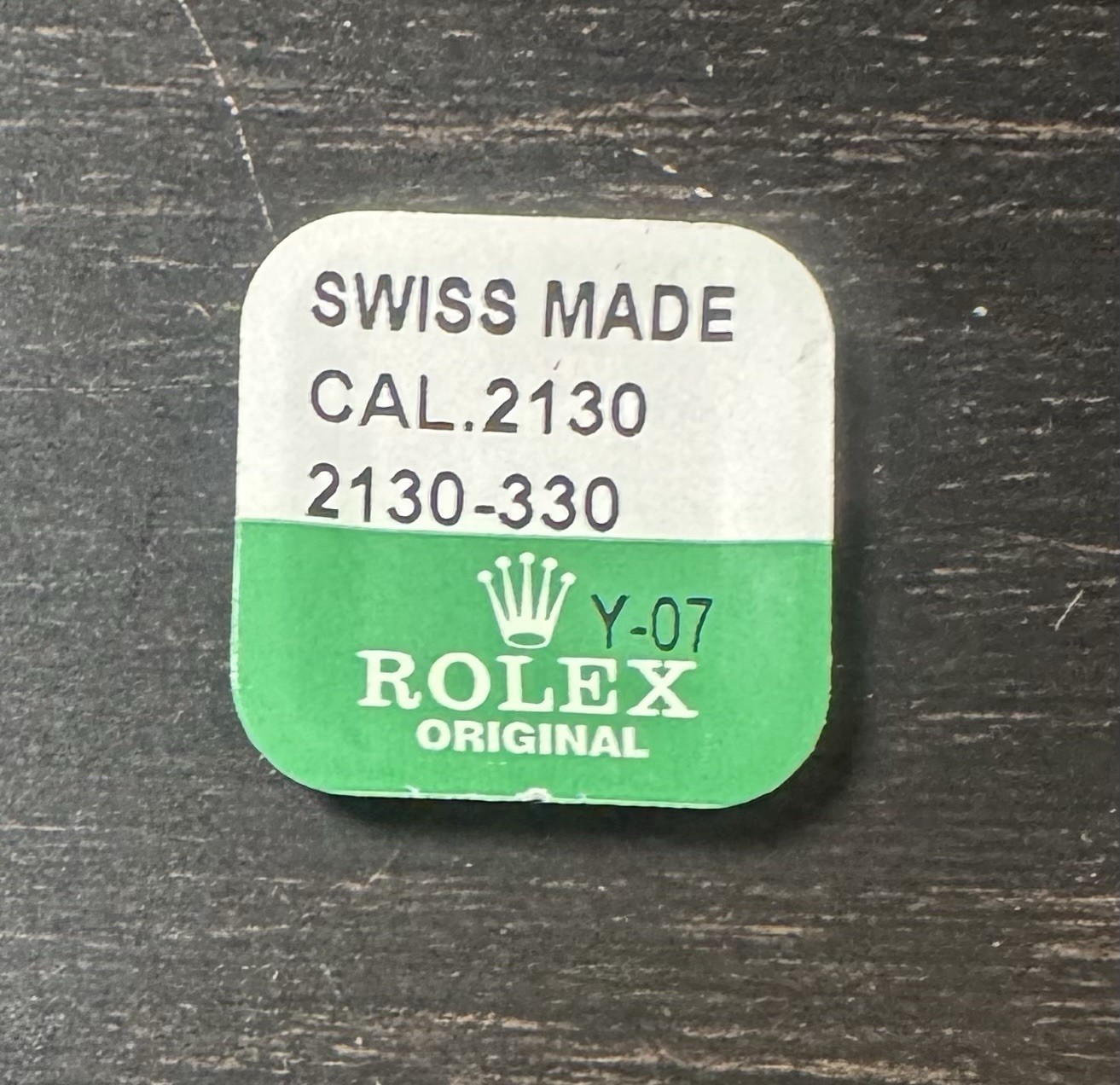 Rolex Cal. 2130 Part 330 Great Wheel 2130-330