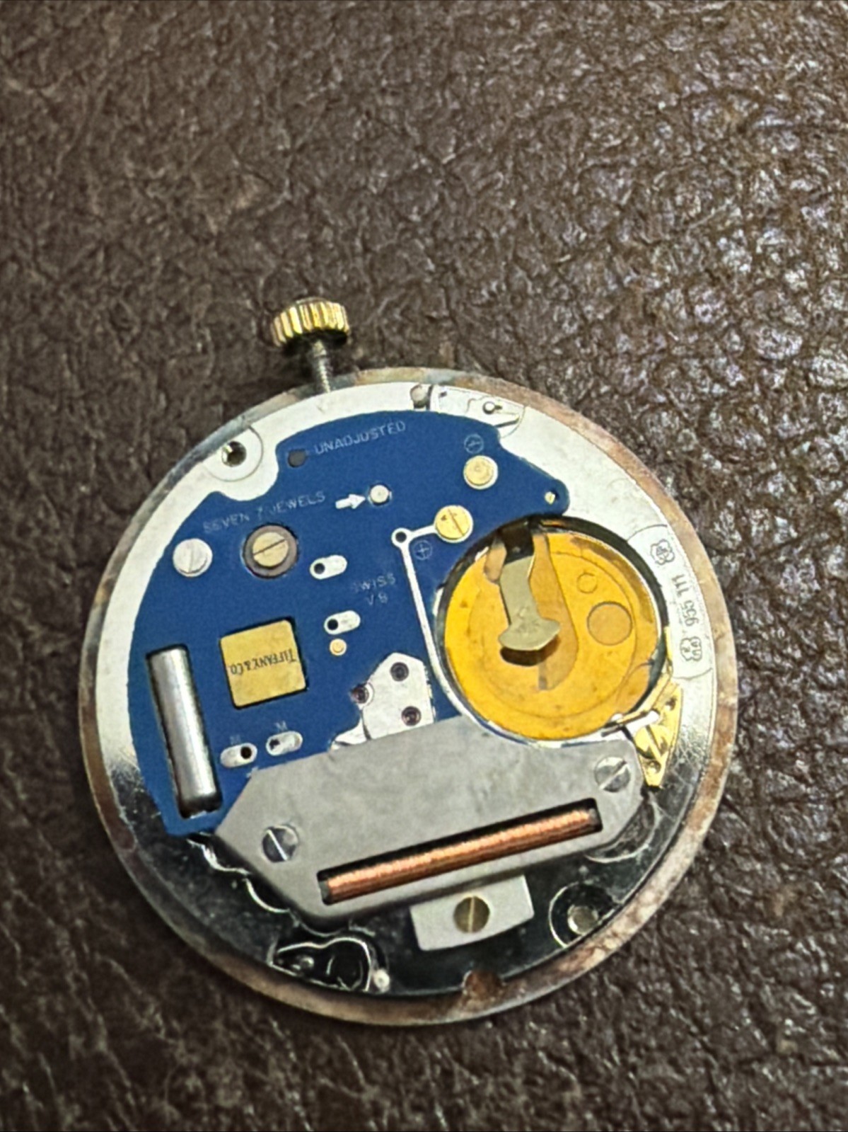 tiffany & co Quartz 7 Jewels Swiss Men’s Watch Movement A1