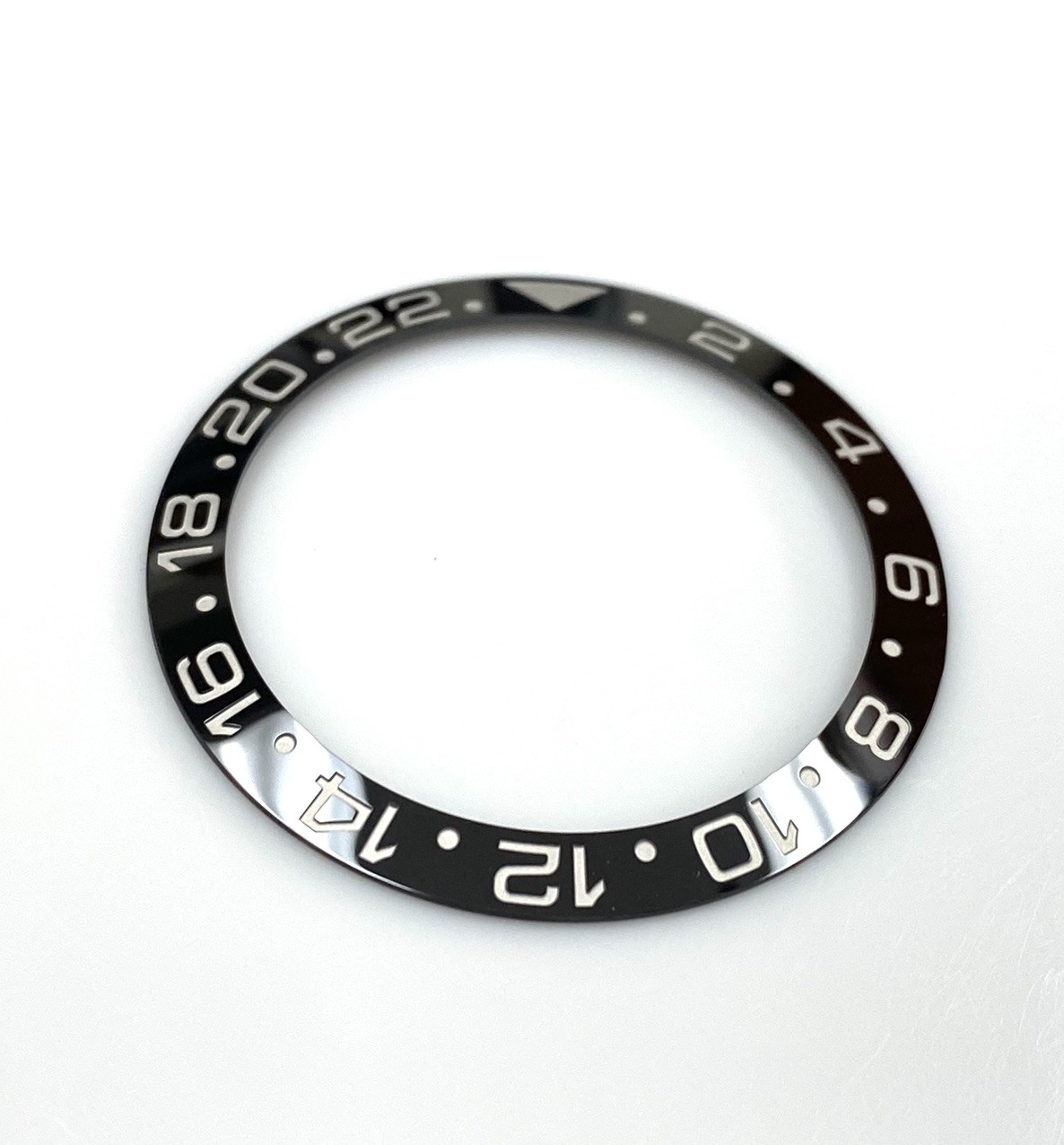 Ceramic Bezel Insert for Rolex GMT Master II Black fits Ref # 116710