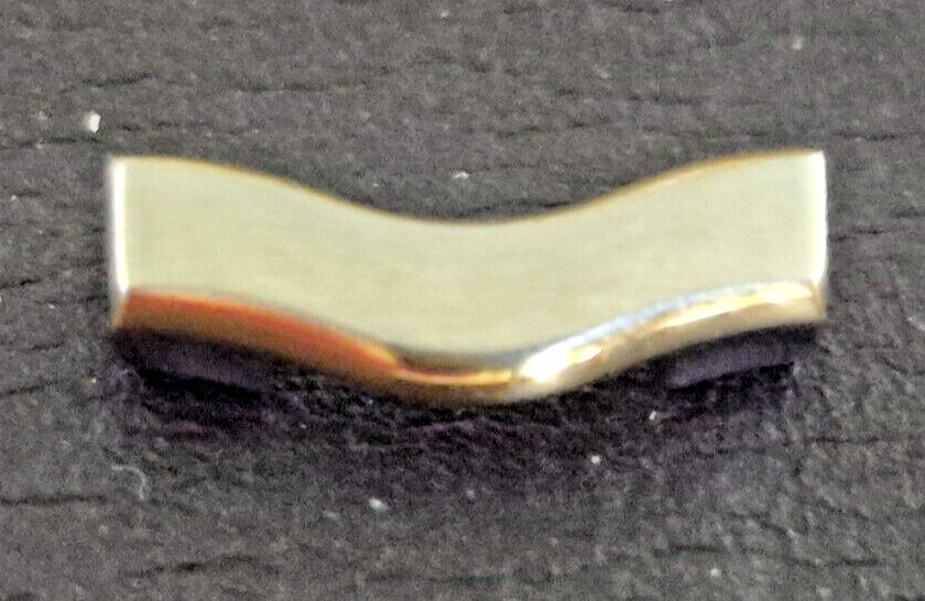 EBEL 12.8mm Outer Link Sport Wave Classic Link Gold and Steel