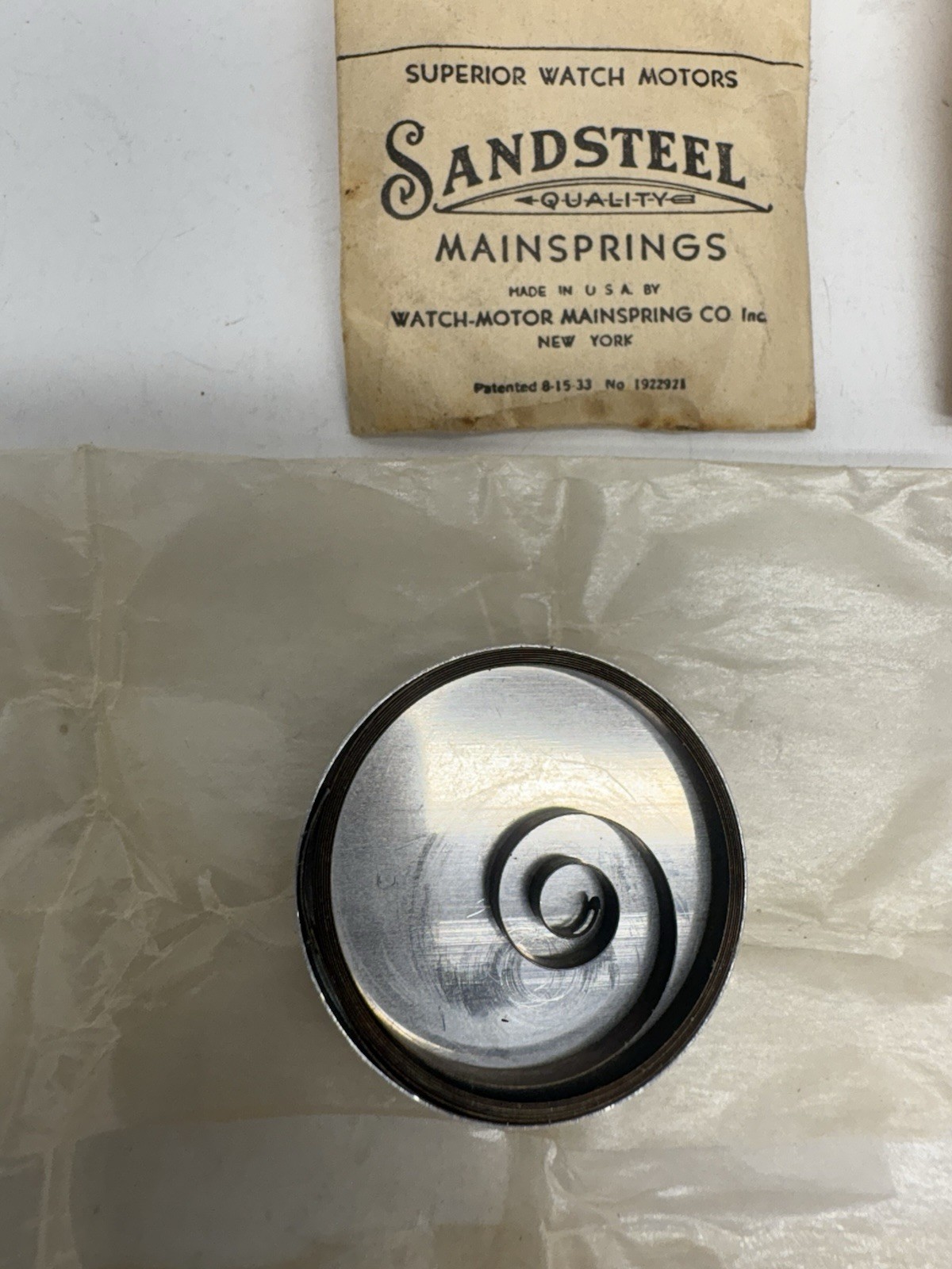 Illinois 16s Pocket Watch Main Springs 47309 – 60 HR (2 Springs) (#2)