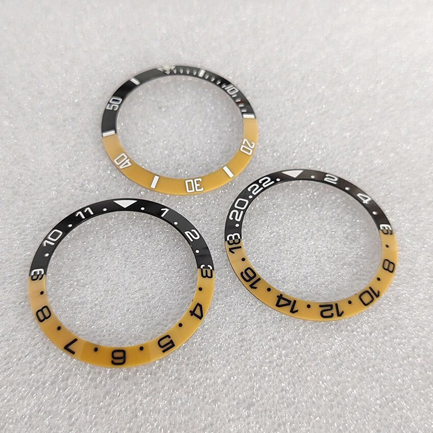 Black Gold Ceramic Bezel without Luminous Outside 38MM Inside 30.5MM