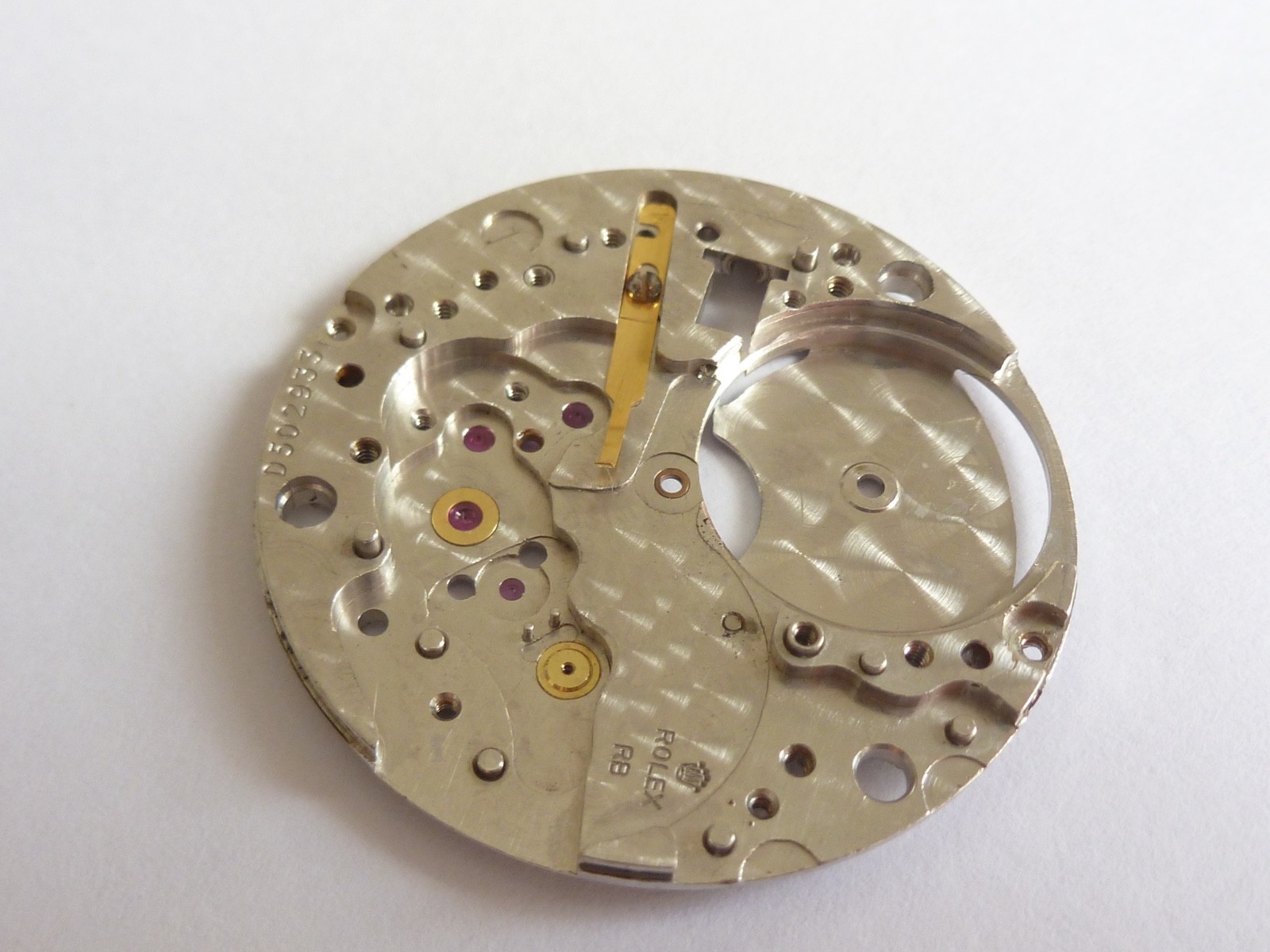 100% Authentic ROLEX 1570 Main Plate with all jewels mint condition 1530