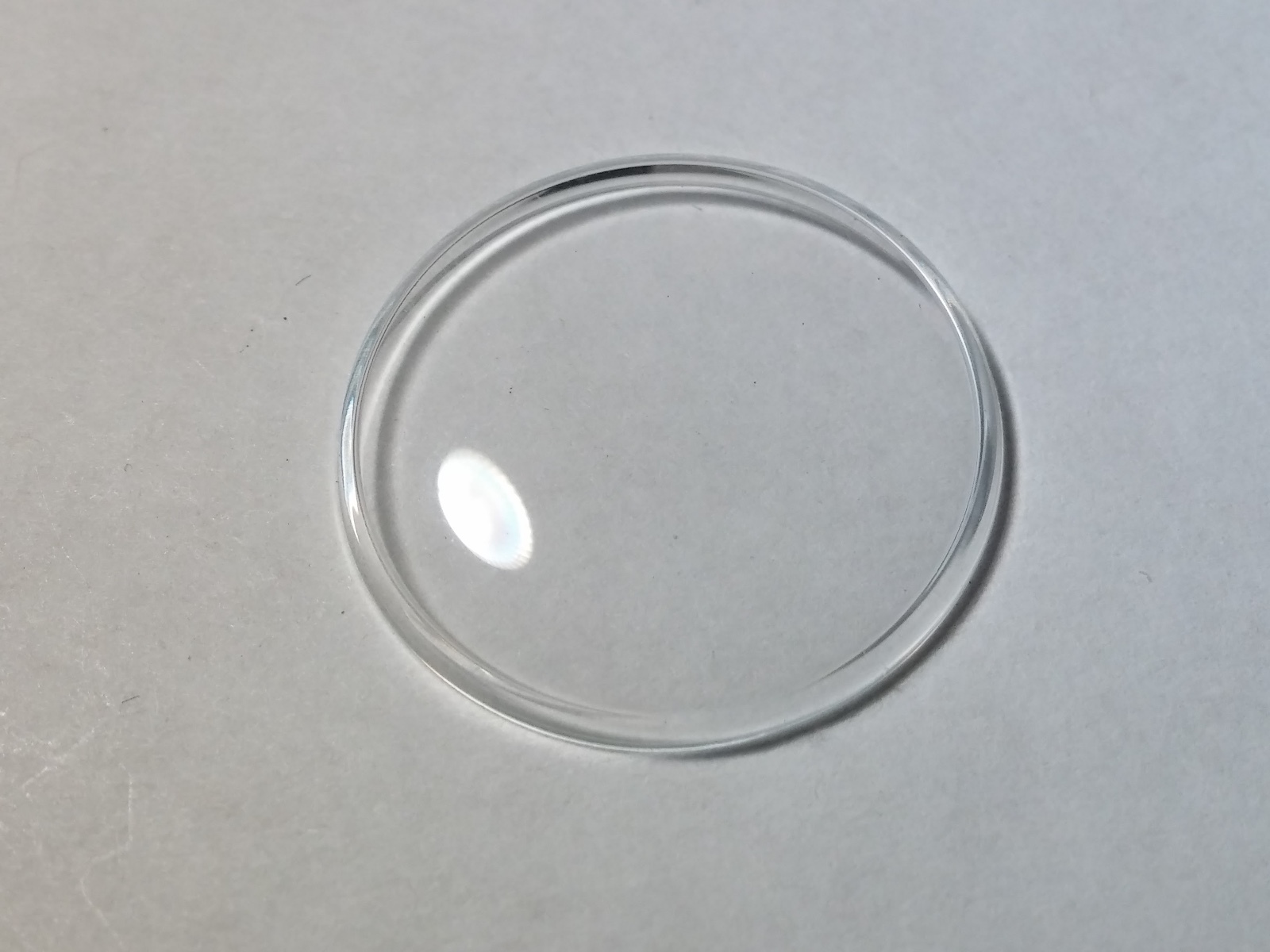 Bulova crystal 1483. 20.5mm round – for watch repair