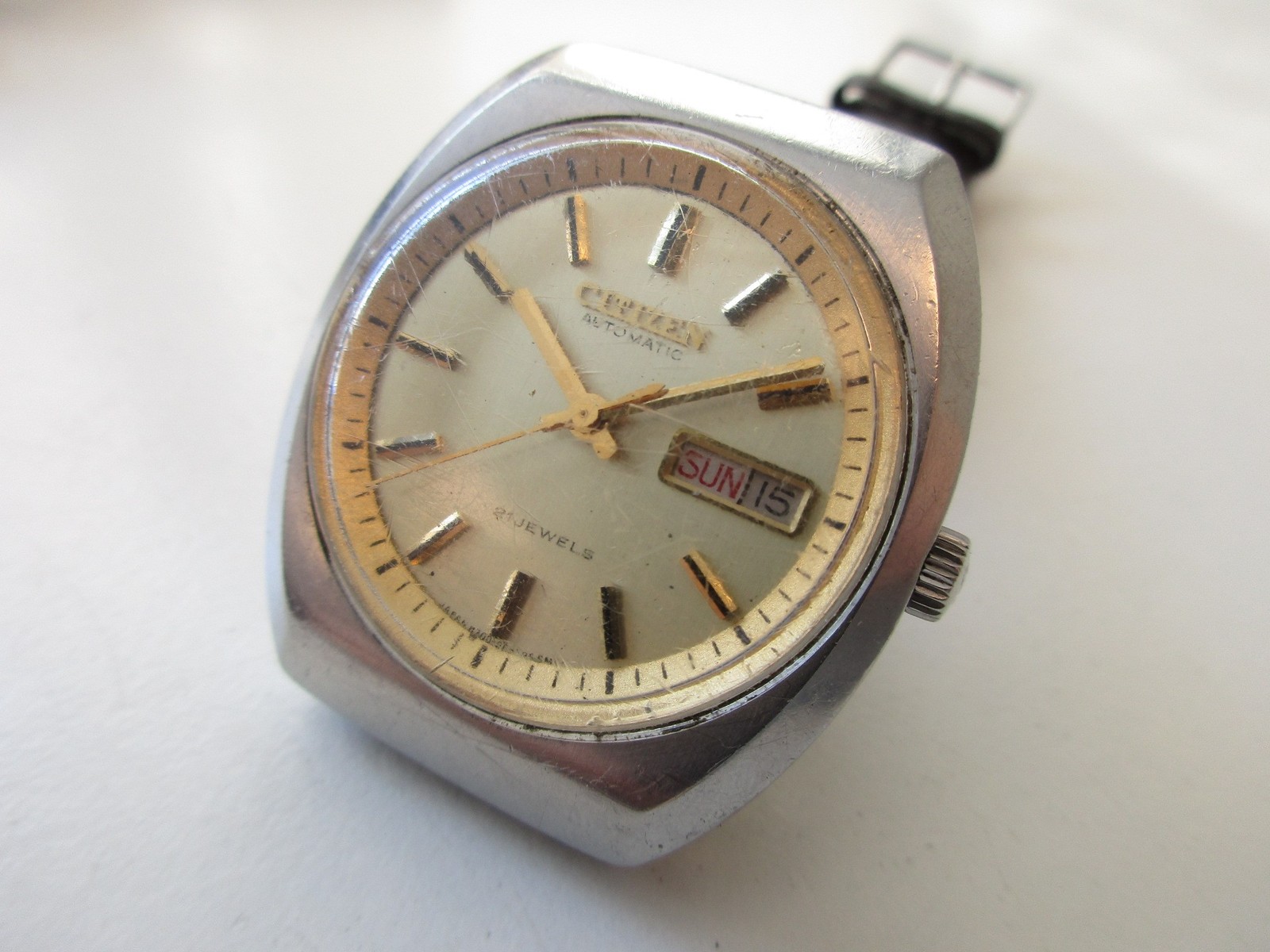 Citizen DayDate cal. 8200A Japan automatic 1970’s men’s watch – running