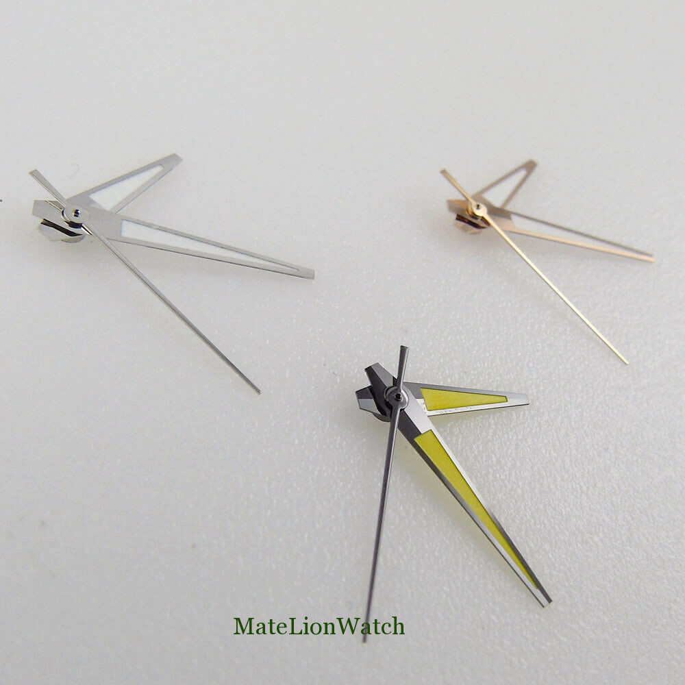 36.6mm Watch Dial+Hands Spare Parts Fit For NH35 NH35A Date Window Chapter Ring