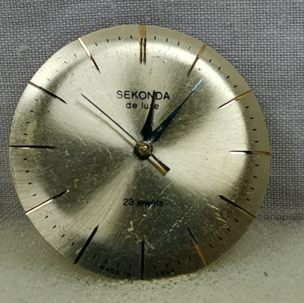 Poljot 2209 De Luxe 23J Cal. 2209 USSR Wristwatch Movement Repair/Parts