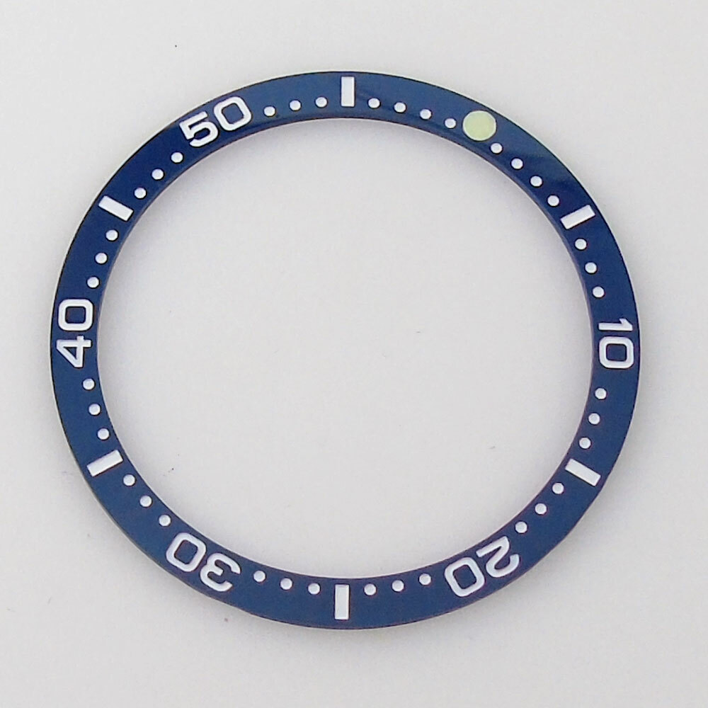 39MM Ceramic Bezel Insert For 62mas Watch Accessory Ring Repair Parts Mod
