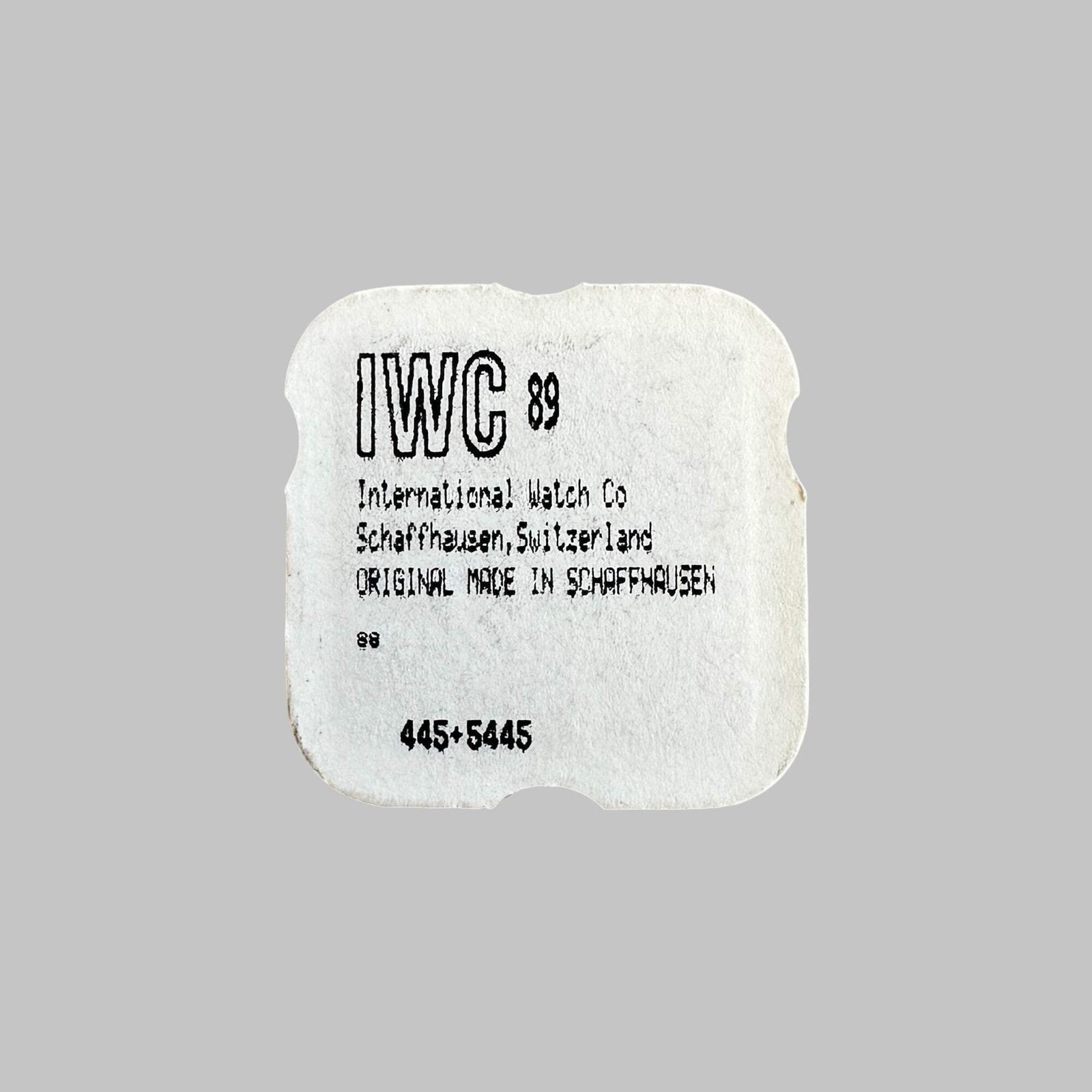 Iwc C. 89 setting lever spring 445