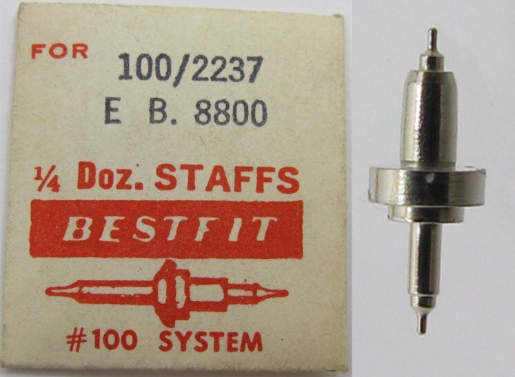 Ebosa EB watch part winding stem 8800 balance staff #723
