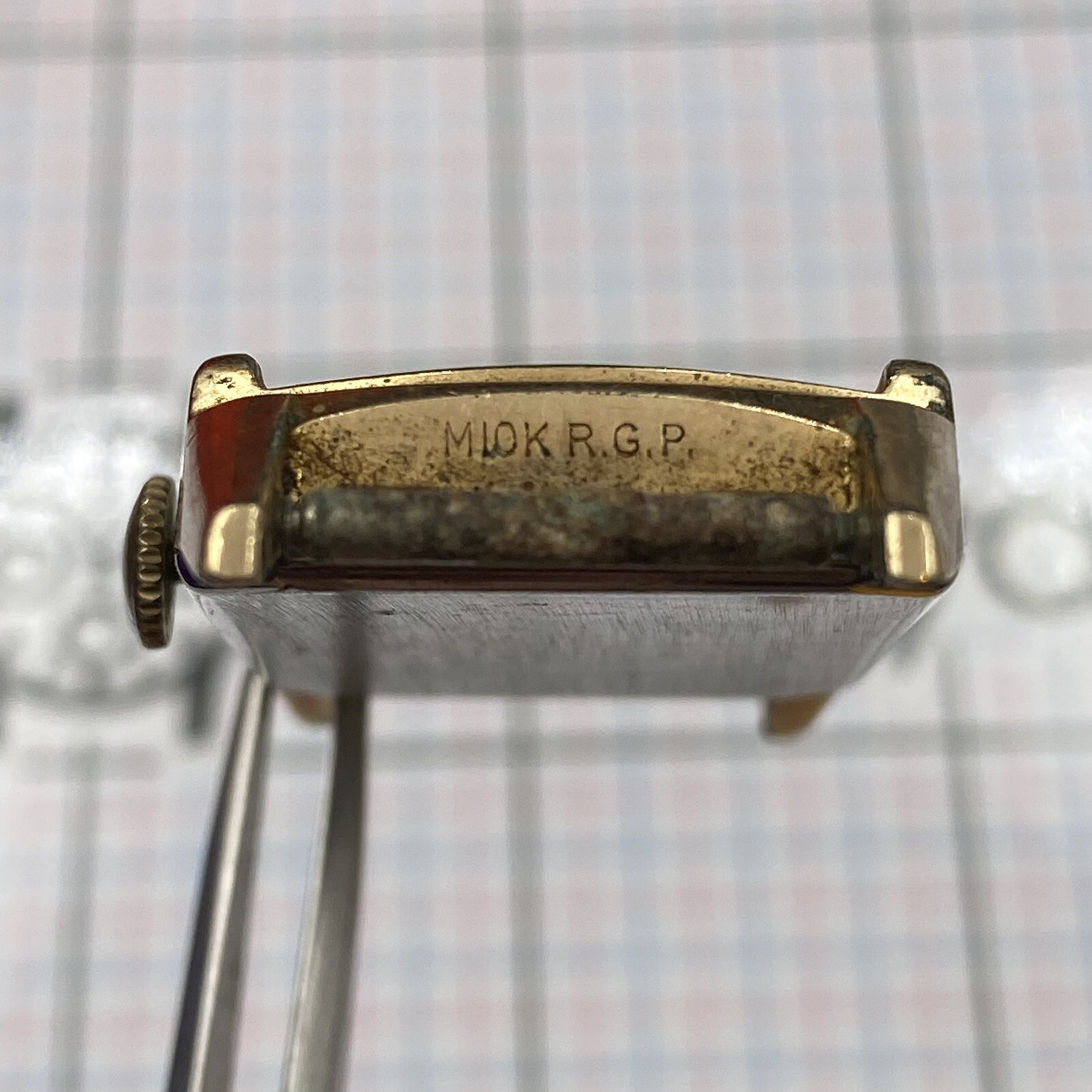 Vintage Seeland Watch Movement Repairs Parts 17 Jewels Swiss Spares M10K R.G.P.