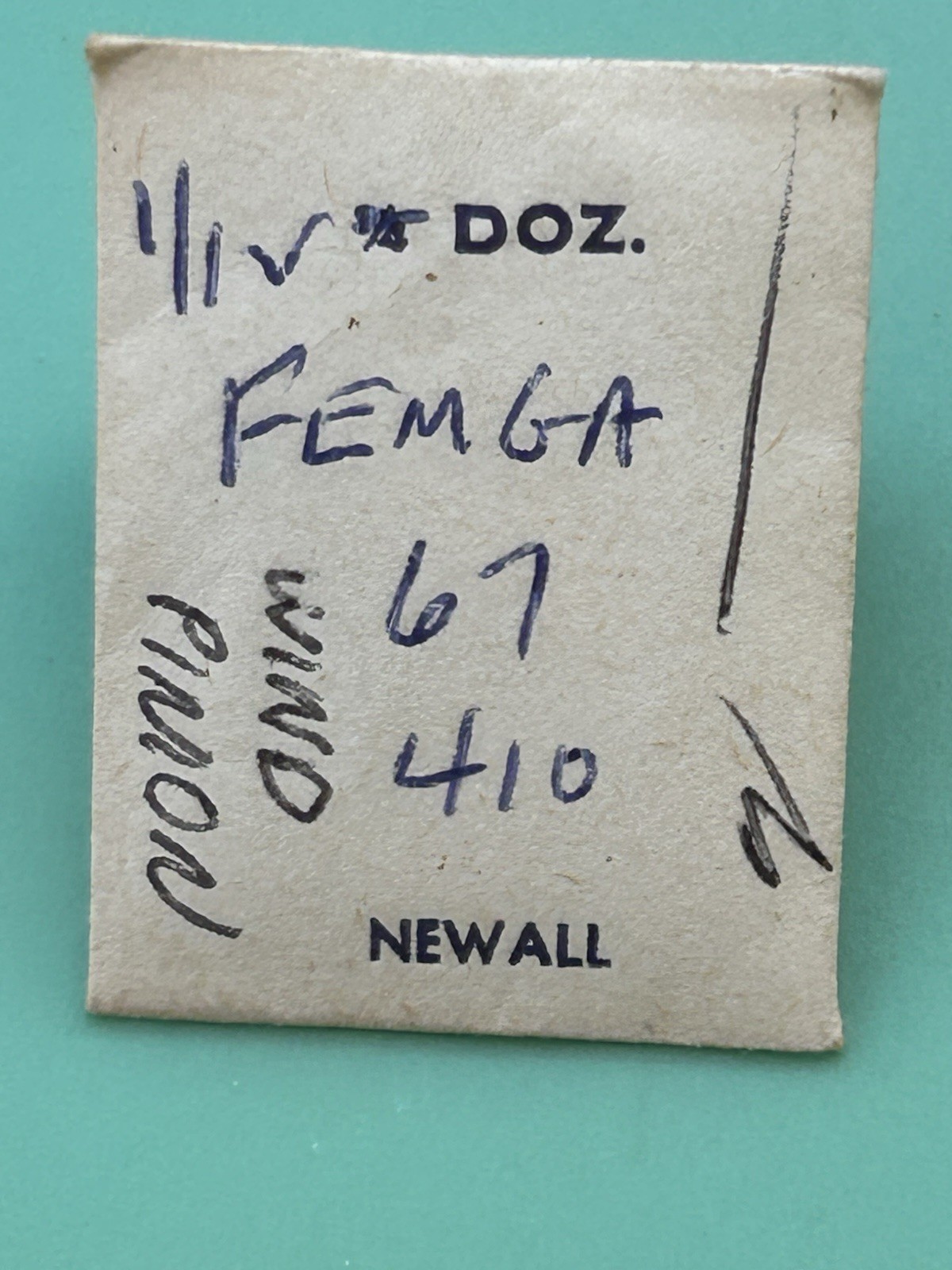 FEMGA 67 – Part 410 – Winding Pinion – Newall Part