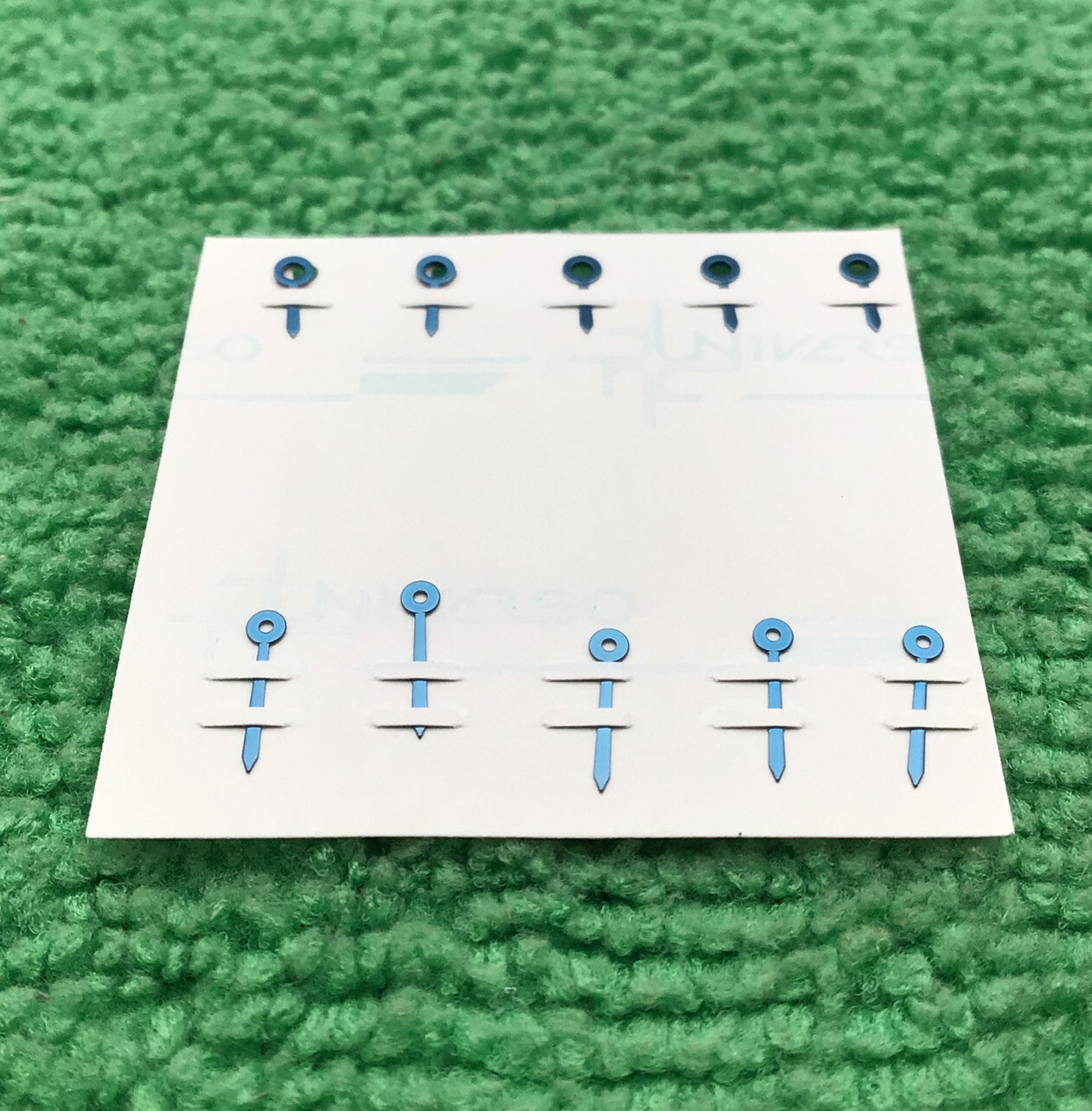Genuine Cartier 616 00203, Set Of 2 Blue Hands Tank/F PM OJ VC110182 – NOS