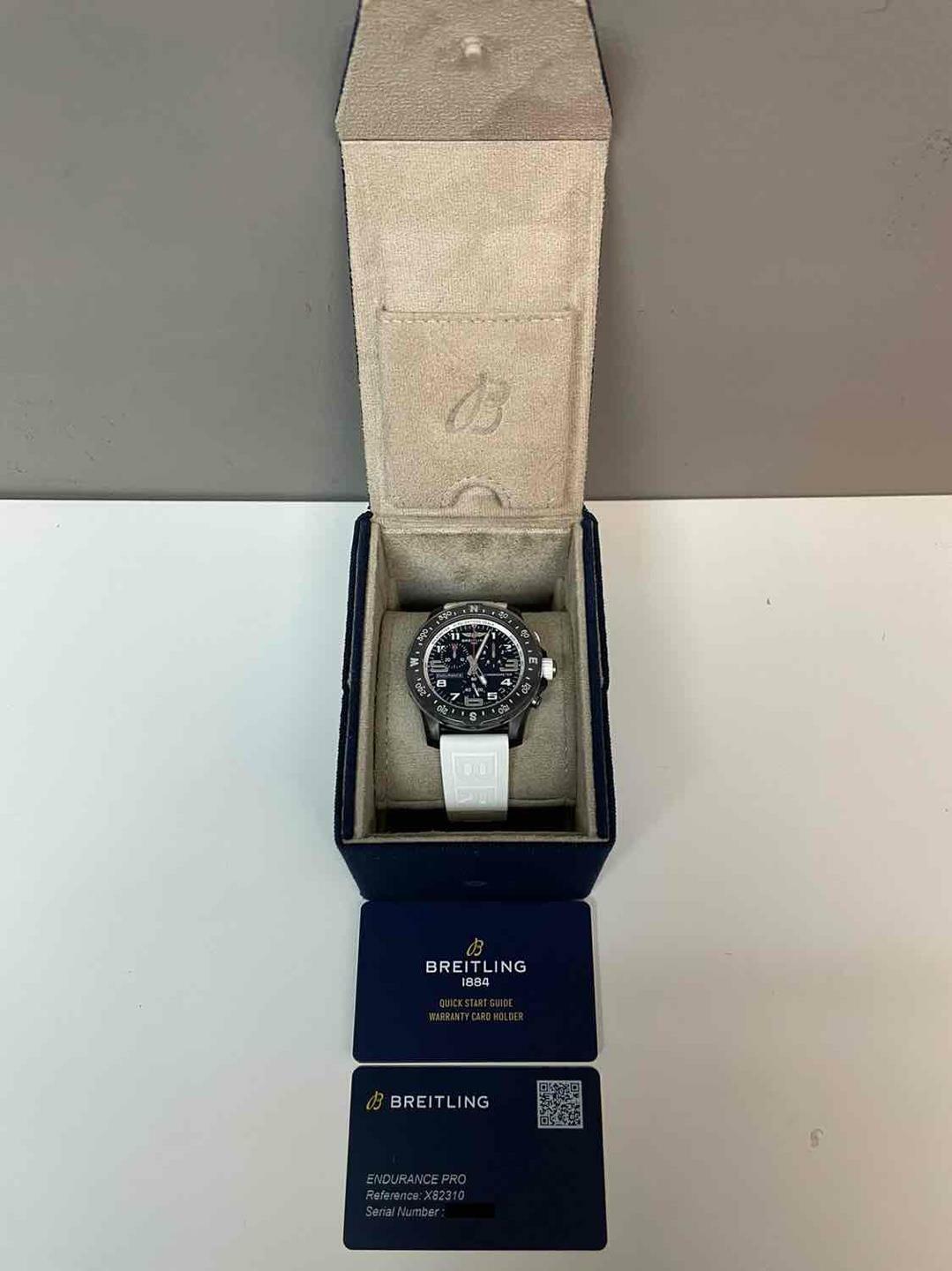 Breitling Endurance Pro Chronograph 44mm Quartz Black Dial Men’s X82310A71B1S1