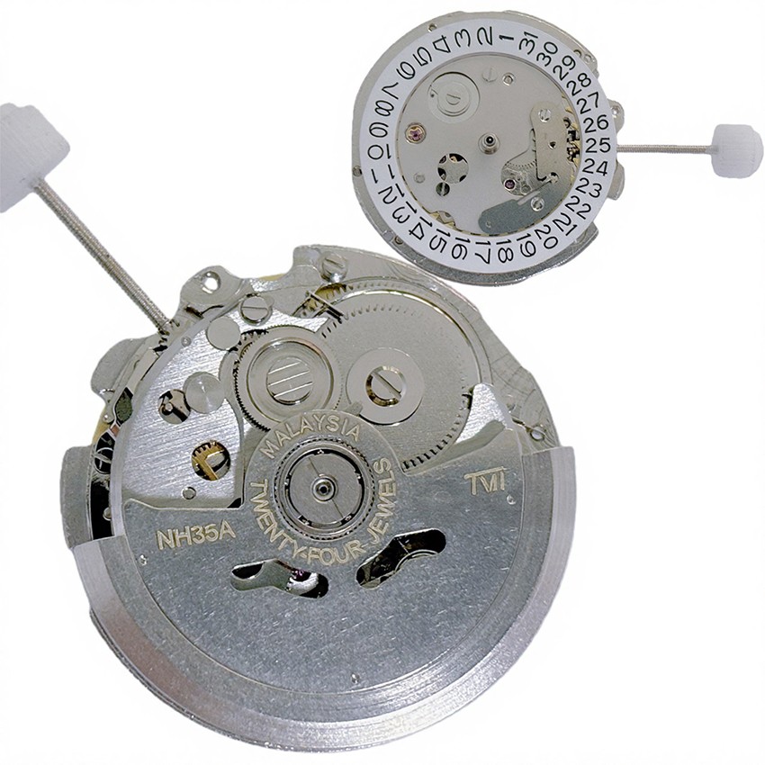 Watch Accessories For NH35A / NH36A Movement Single/Dual Calendar Movement Parts