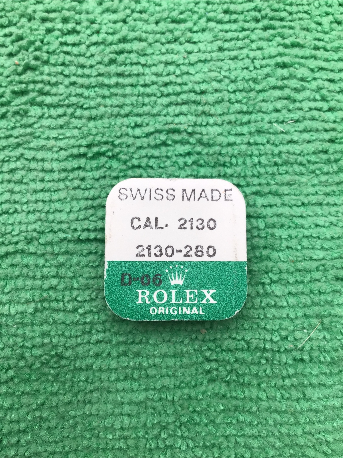Genuine Rolex 2130 280 Hour Wheel Ht. 1.29mm Watch Part