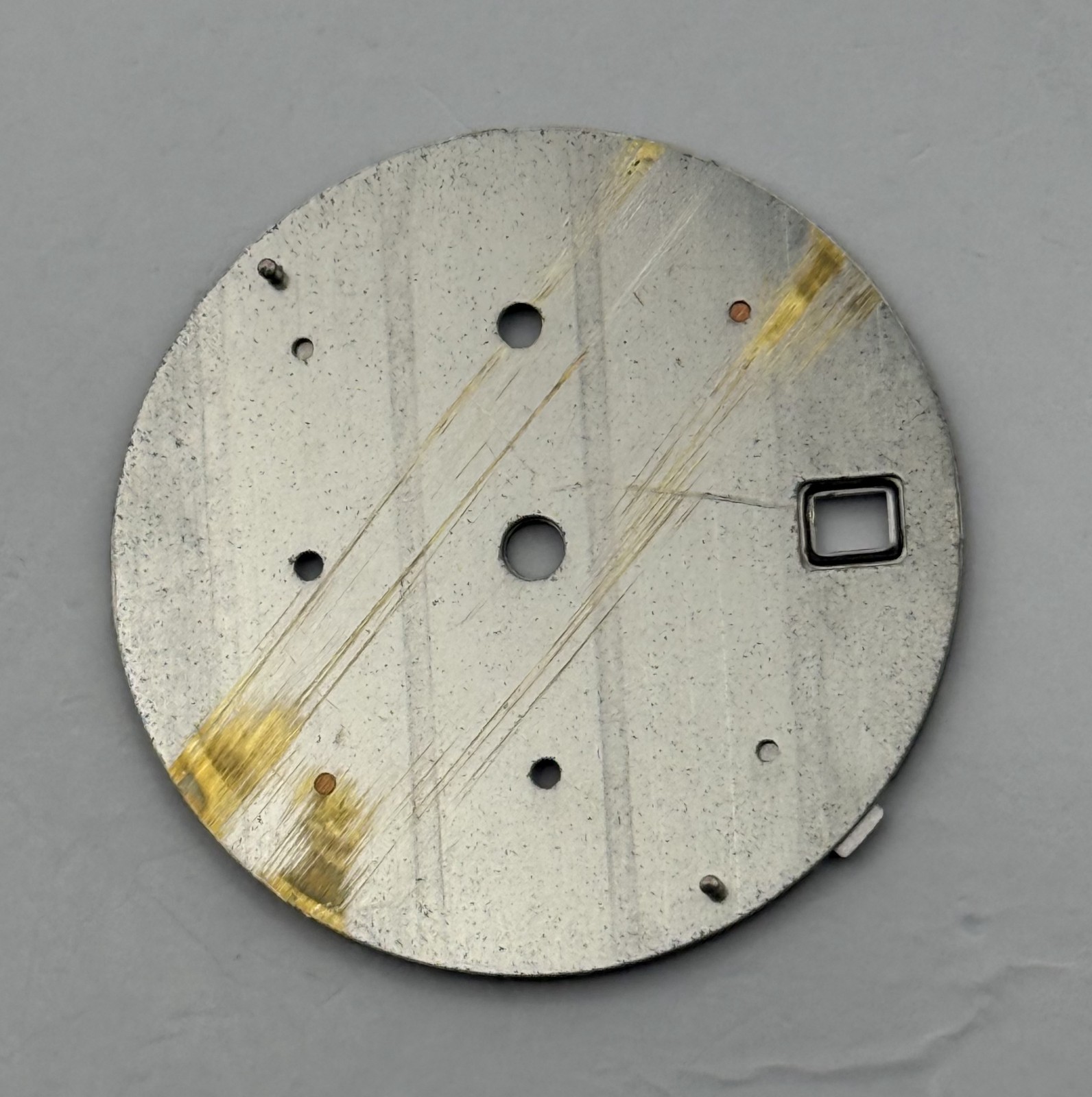 Seiko 7T32-6L58 Watch Dial Chronograph Sports 200 Spare Parts Repair 27.4mm