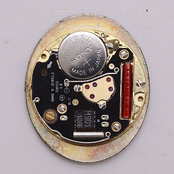 Tiffany Genuine Movement Cal.901.001 Watch Parts White Dial Color For Parts #2