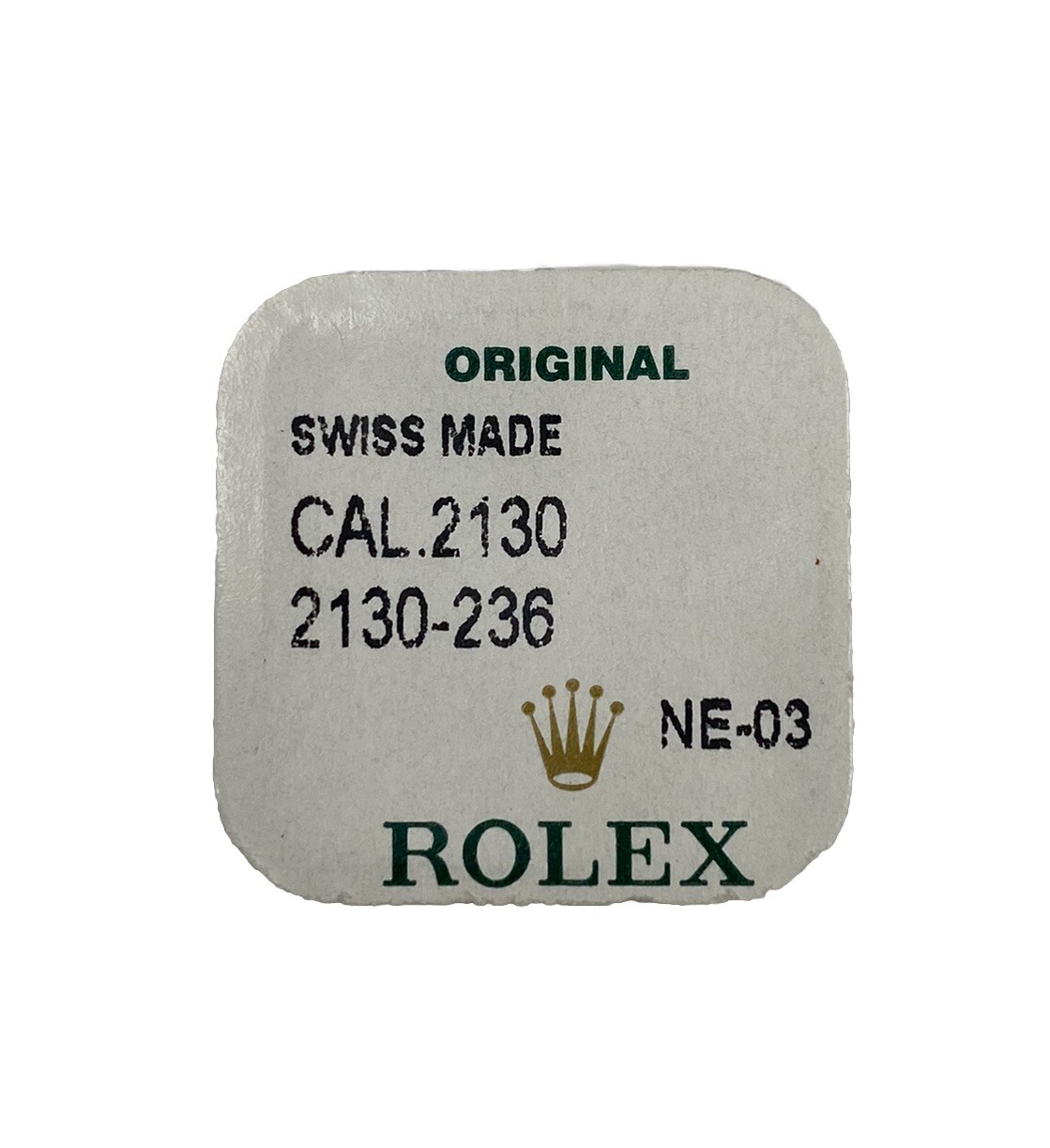 Genuine Rolex 2130-236 Cover Mechanism – New Factory Sealed