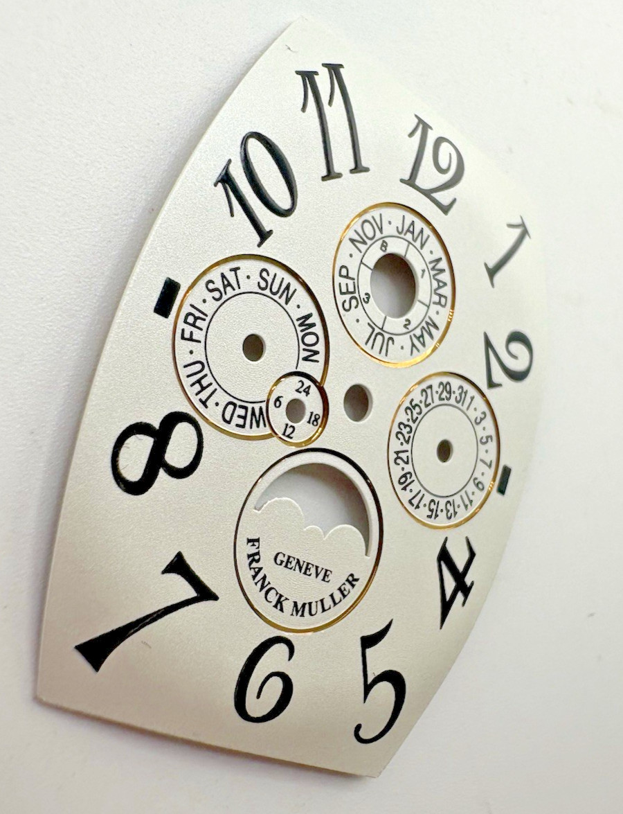 Franck Muller Curvex Master Calendar 5850 QP White Dial