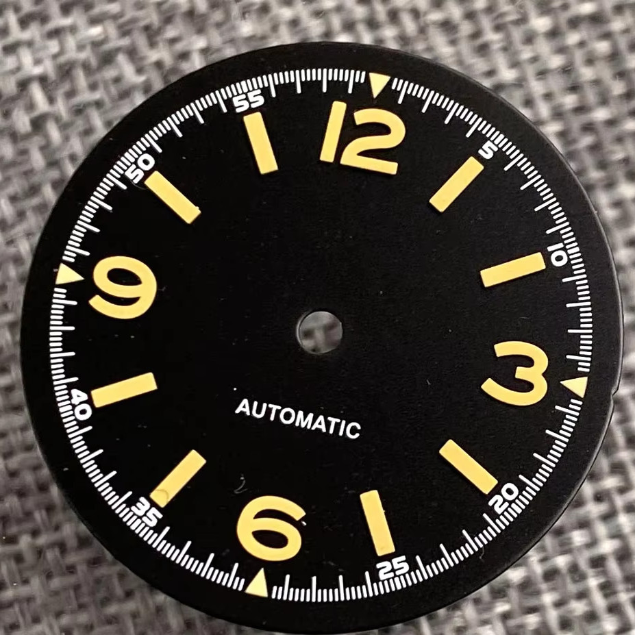 200M Dive Case For 50 FATHOMS Watch Bubble Sapphire Sandblasted fit NH35 NH36