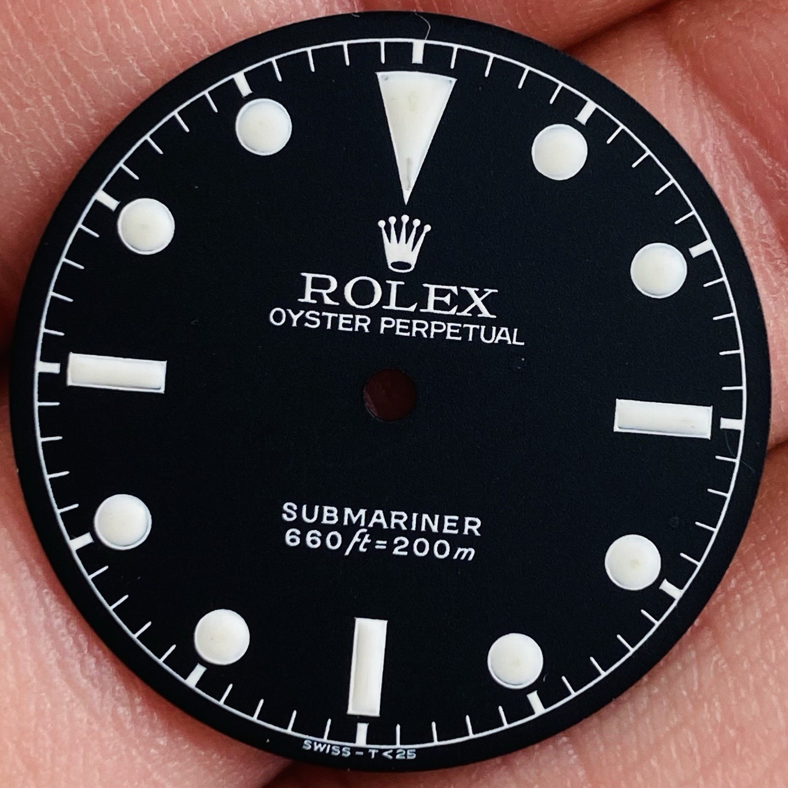 Rolex Service Dial For Submariner No Date Model Ref 5510 & 5512