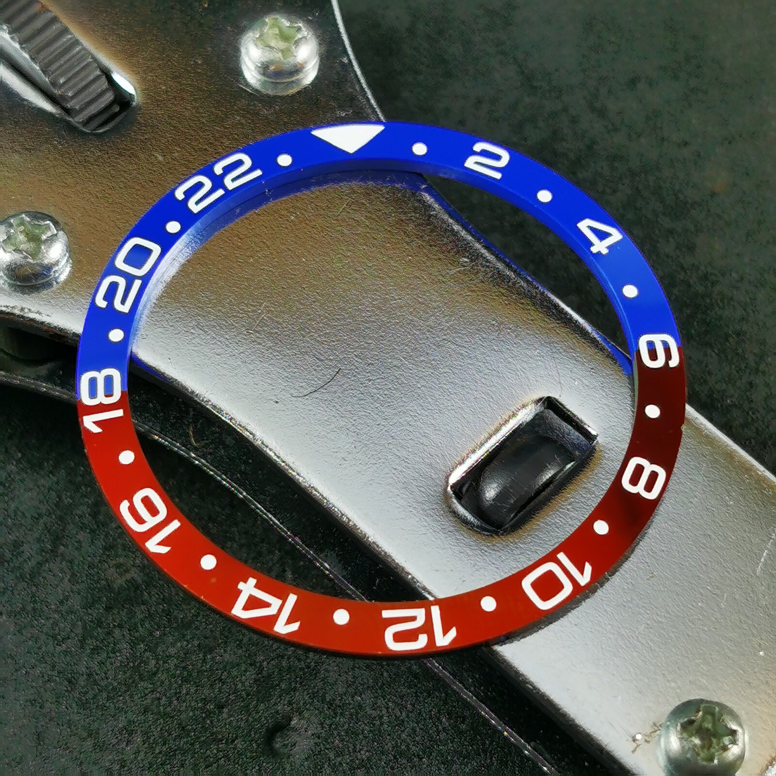 CI0007 SKX007/SRPD Pepsi GMT Ceramic Bezel Insert