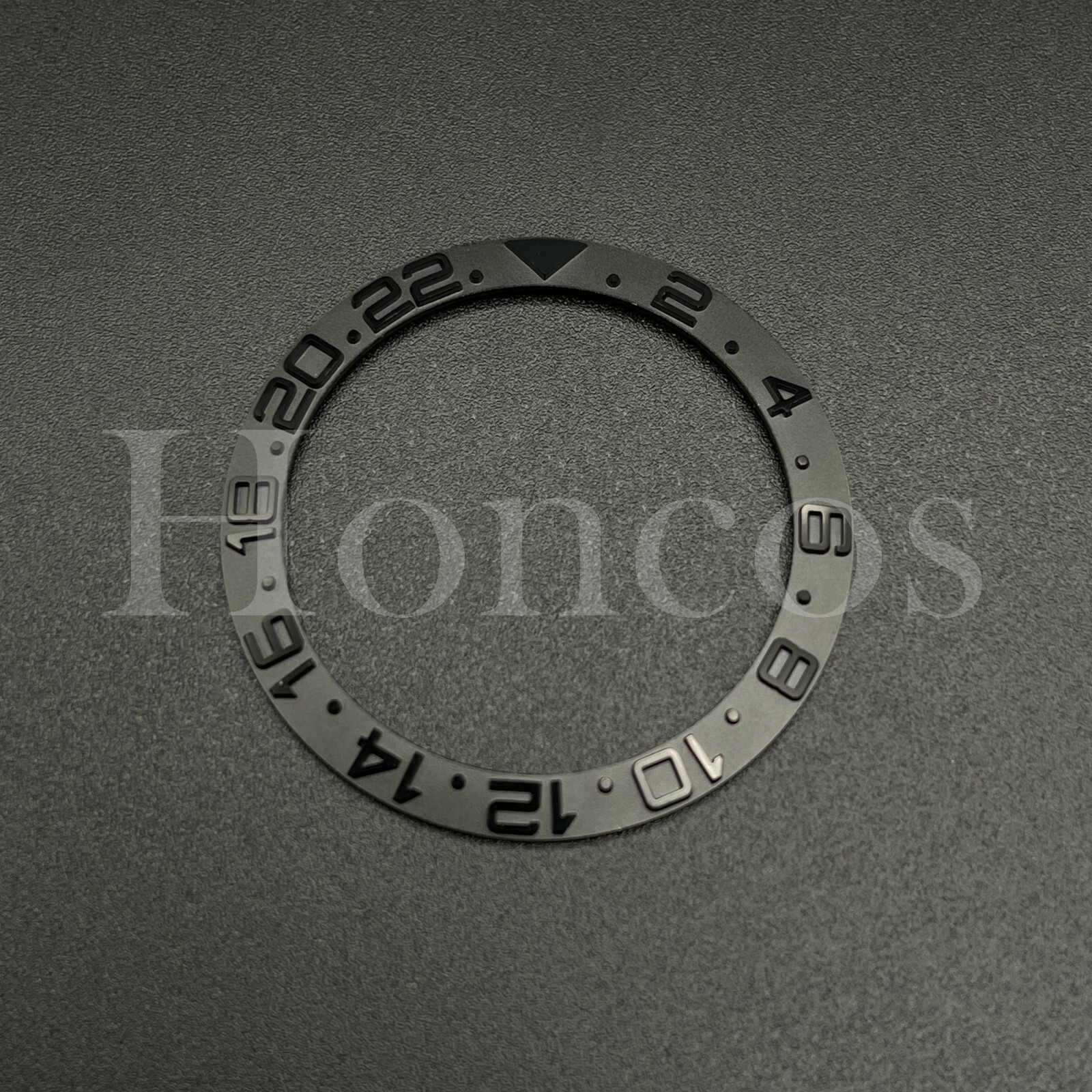 Black Metal Bezel Insert Fits For Rolex 40MM Yacht Master GMT Watch Seiko 6309