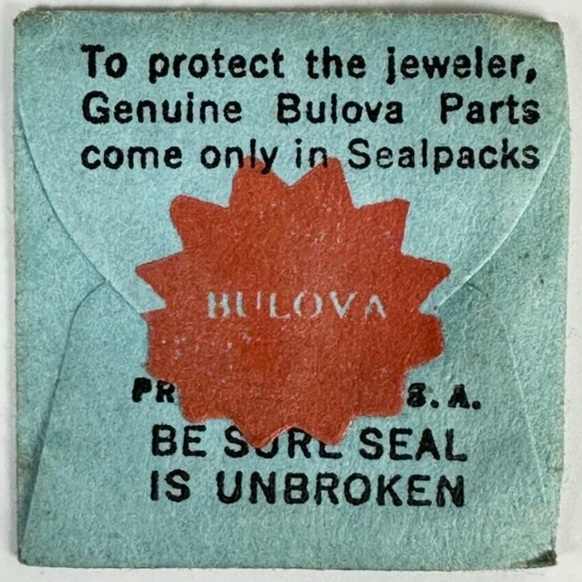 Bulova Factory Bulova 5AH Balance Staff #56 Standardized Parts Watch Repair G