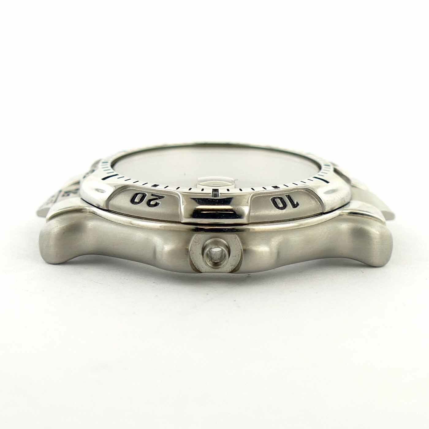 TAG HEUER 6000 SERIES MIDSIZE STAINLESS STEEL WATCH CASE FRAME FOR PARTS/REPAIRS