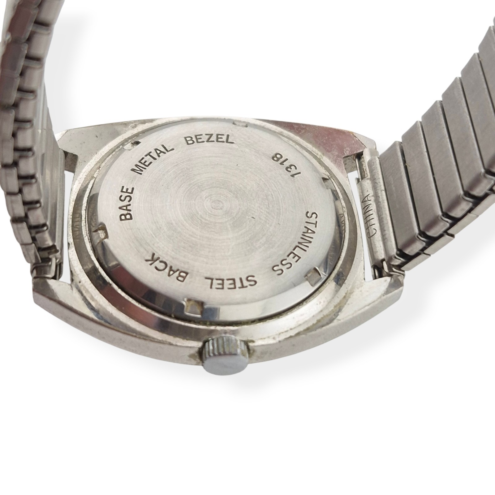 Vintage 1970s Pilex Mystery Dial Watch UT30 FE140 Moving Logo Hand RUNNING