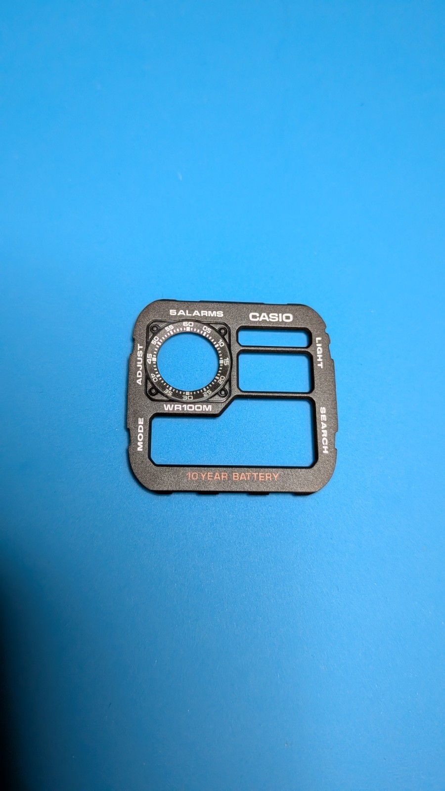Casio AE-1200 (Casio Royale) Original Black Faceplate OEM Part Replacement