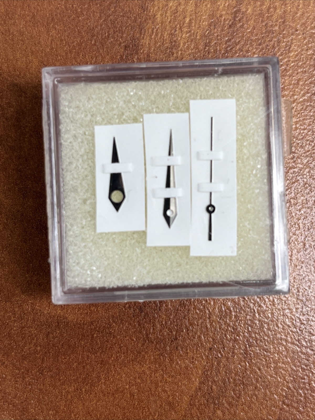 New S/second, Minute and Hour Dauphine Hand for Omega Cal 360 and 550 in Silver