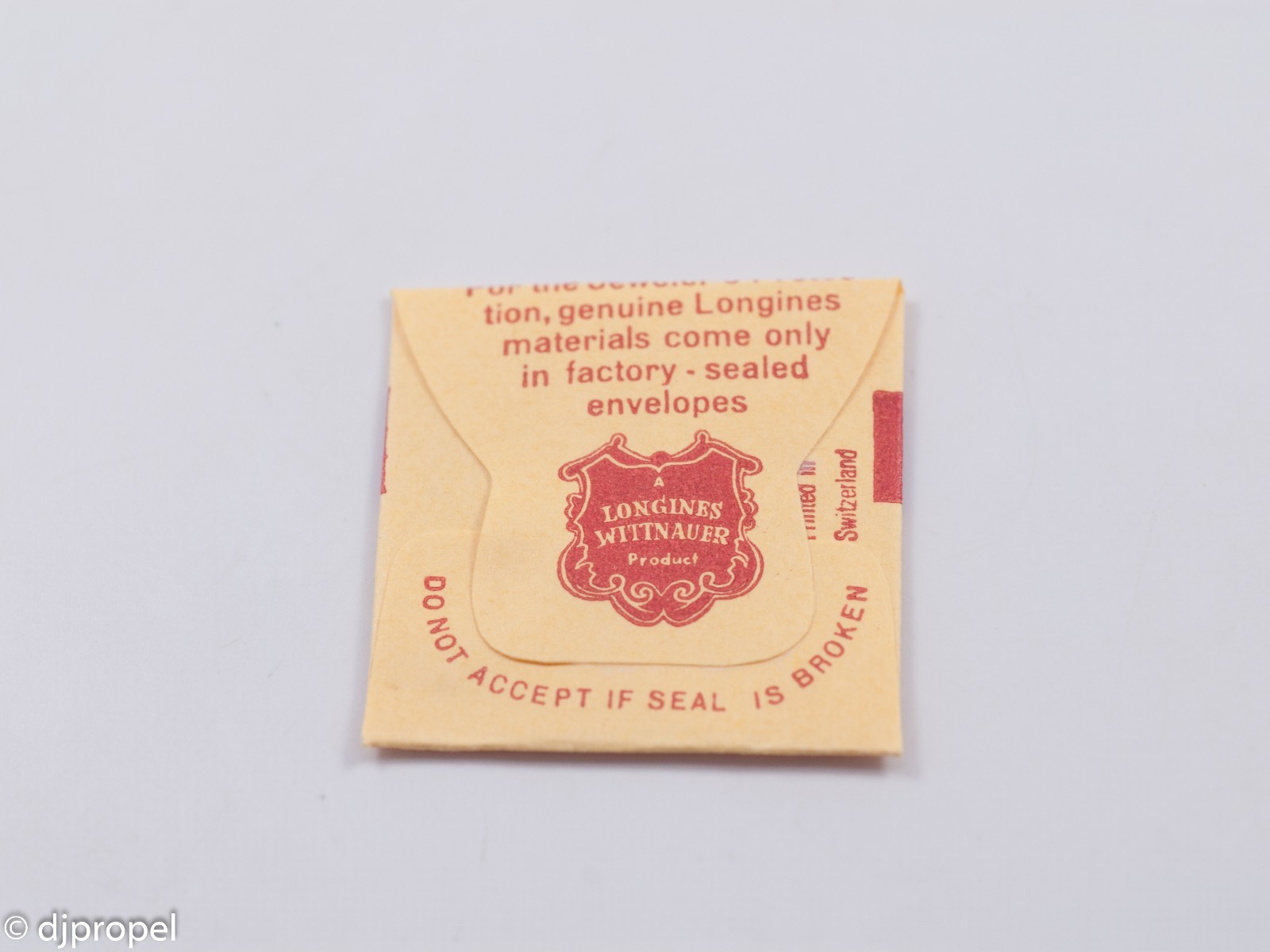 Longines Genuine Material Winding Pinion Part 410 for Longines Cal. 5852