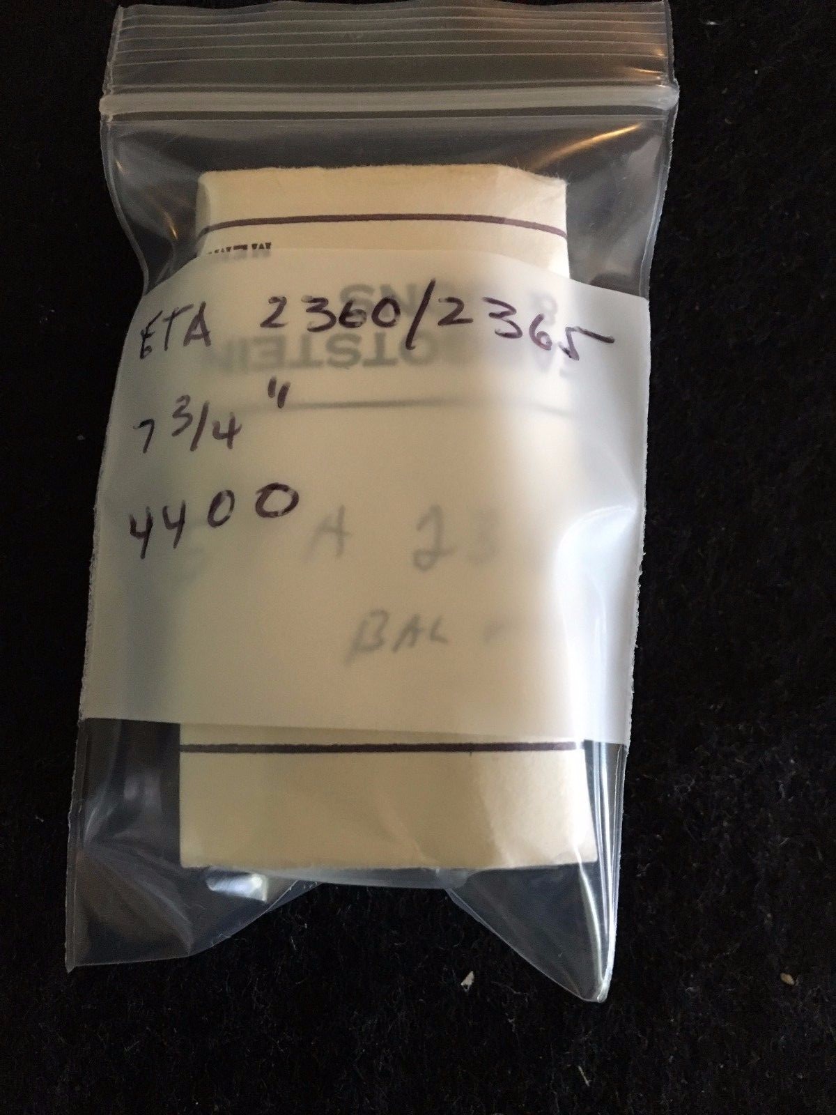 ETA 7 3/4″ 2360.2365 Balance, Ronda 4400, NOS, Watch Part