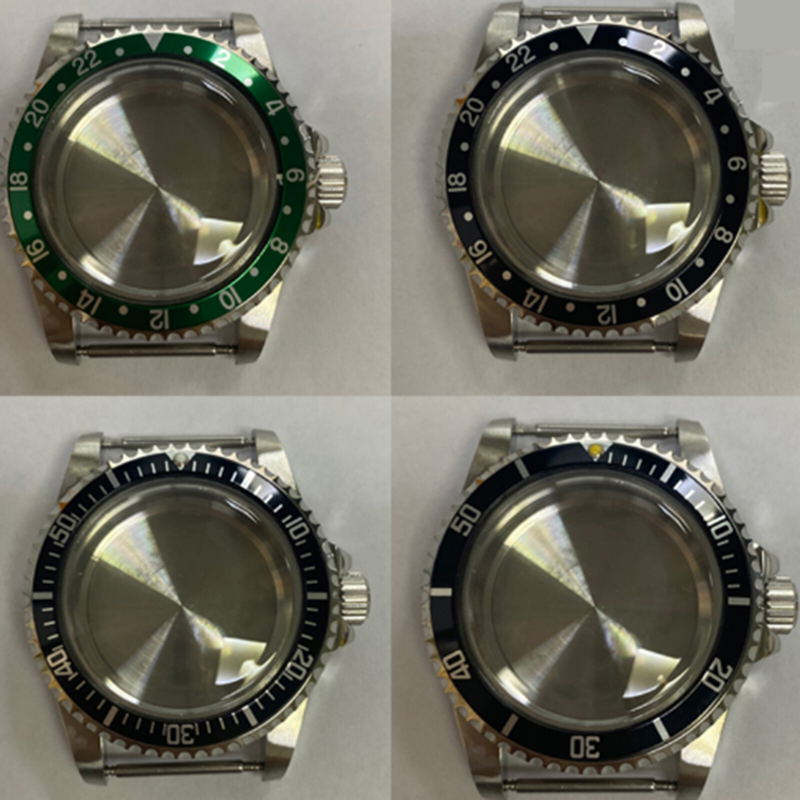 39.5MM Stainless Steel Watch Case for NH35 NH36 Mechanical Watch Movement Part