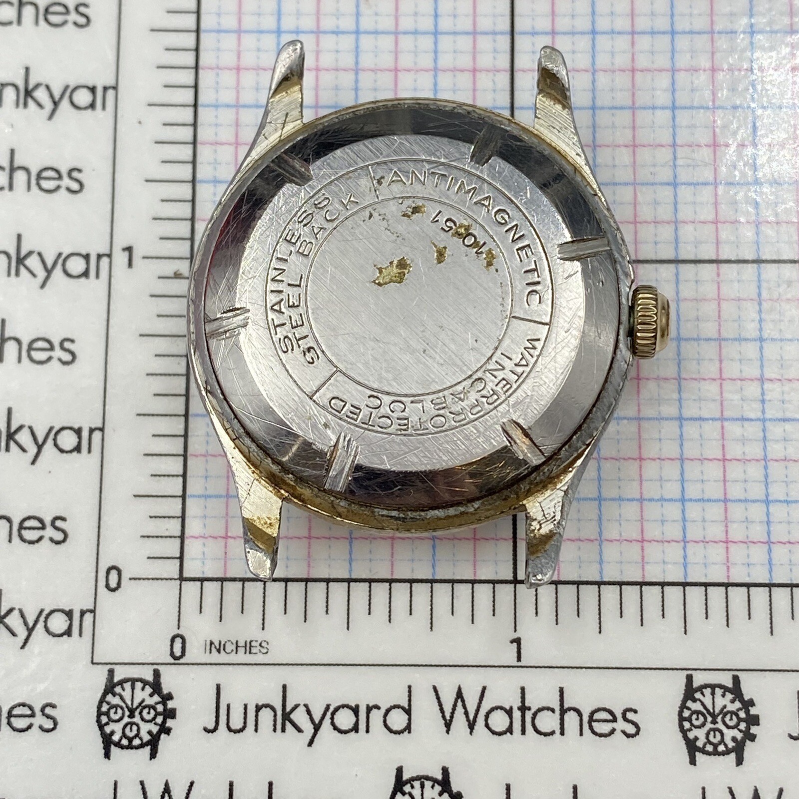 Vintage Hilton Watch Movement Repairs Parts Spares 17 Jewels Watchmaker